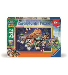 Puzzle Ravensburger Paw Patrol Dini Movie 2 x 12 pièces