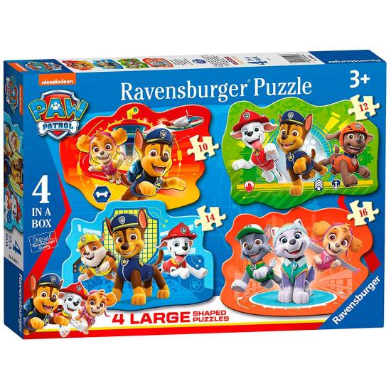 Ravensburger Puzzle Paw Patrol Progressif 10+12+14+16 P