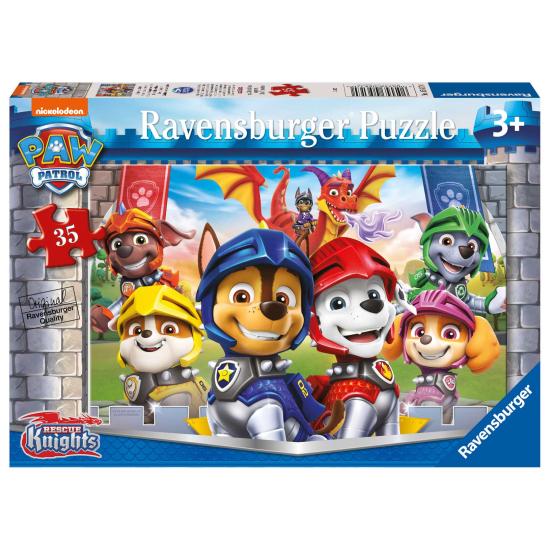 Ravensburger Puzzle Paw Patrol Rescue Knights 35 pièces