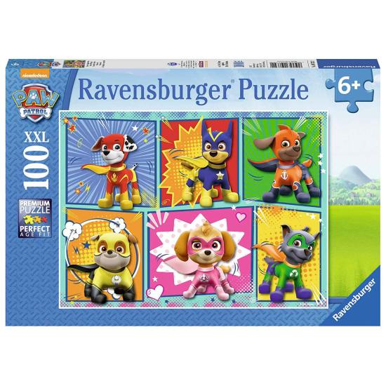Puzzle Ravensburger Paw Patrol Superheroes XXL 100 pièces
