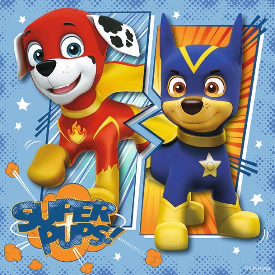 Puzzle Ravensburger Paw Patrol SuperPup Heroes 3x49 pcs