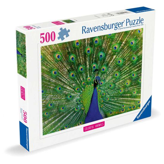 Puzzle Ravensburger Paon 500 pièces Puzzle Ravensburger Paon 500 pièces