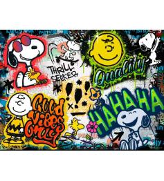 Puzzle Ravensburger Peanuts Graffiti de 500 Pièces