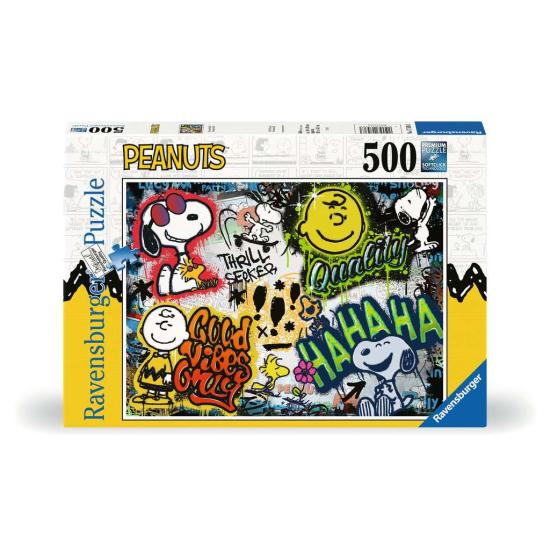 Puzzle Ravensburger Peanuts Graffiti de 500 Pièces