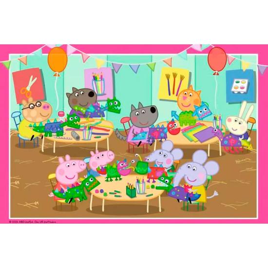 Puzzle Ravensburger Célébration de Peppa Pig 2 x 12 pièces Puzzle Ravensburger Célébration de Peppa Pig 2 x 12 pièces