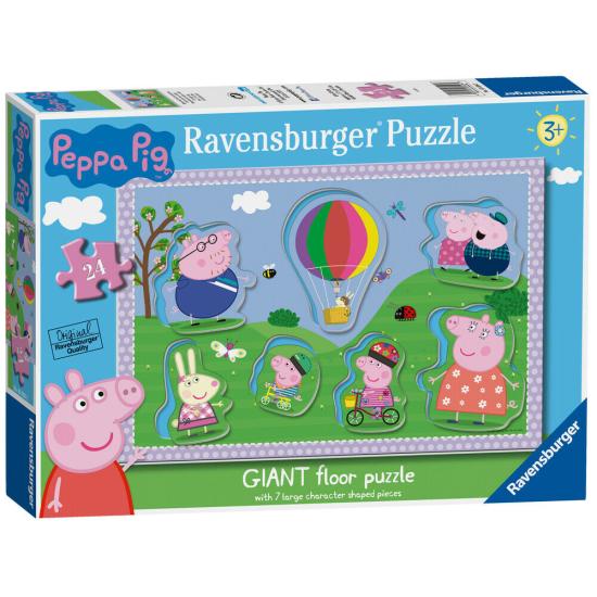 Ravensburger Peppa Pig Puzzle de sol 24 pièces