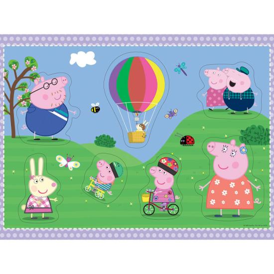Ravensburger Peppa Pig Puzzle de sol 24 pièces