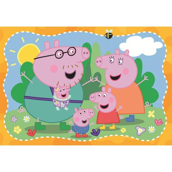 Puzzle Ravensburger Peppa Pig Familles Heureuses 2 x 12 pièces