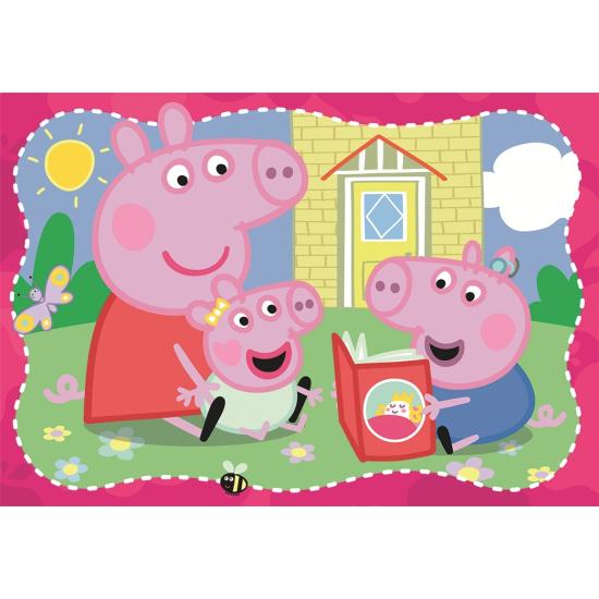 Puzzle Ravensburger Peppa Pig Familles Heureuses 2 x 12 pièces