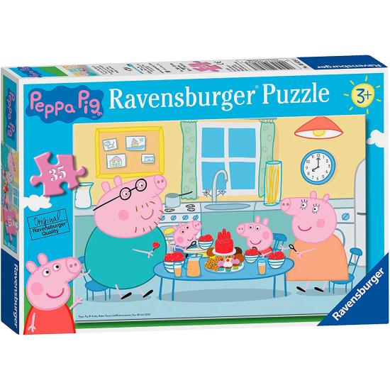 Puzzle Ravensburger Peppa Pig La Nourriture 35 Pièces