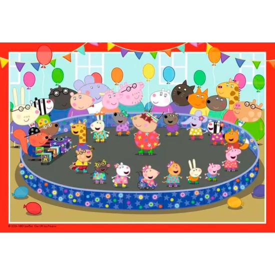 Puzzle Ravensburger Peppa Pig la Fête 2x24 pièces