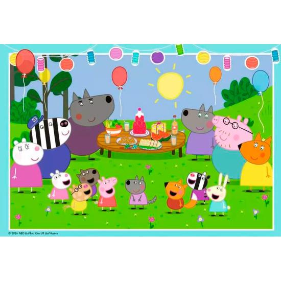 Puzzle Ravensburger Peppa Pig la Fête 2x24 pièces