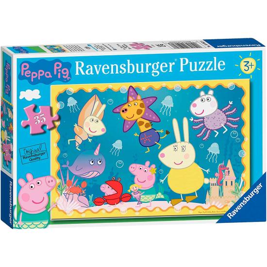 Ravensburger Peppa Pig Monde sous-marin Puzzle 35 pièces