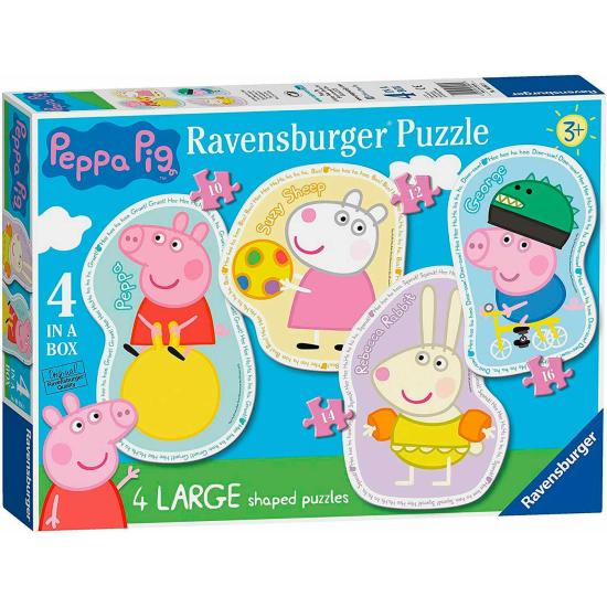 Ravensburger Peppa Pig Puzzle Progressif 10+12+14+16 Pcs