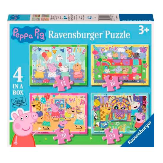 Puzzle Ravensburger Peppa Pig progressif 12+16+20+24 pcs