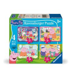 Puzzle Ravensburger Peppa Pig progressif 12+16+20+24 pcs