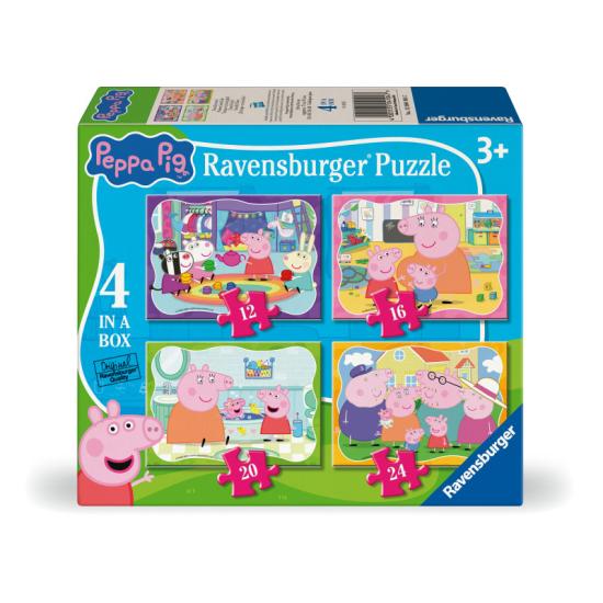 Puzzle Ravensburger Peppa Pig progressif 12+16+20+24 pcs