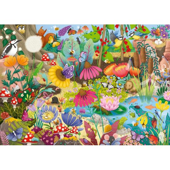 Puzzle Ravensburger Le petit monde du jardin 1000 pièces Puzzle Ravensburger Le petit monde du jardin 1000 pièces