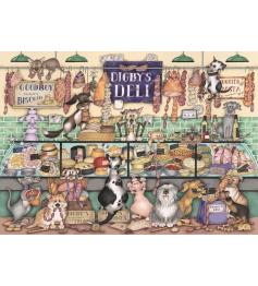 Puzzle Ravensburger Dapper Dogs Digby'S Deli 1000 pièces