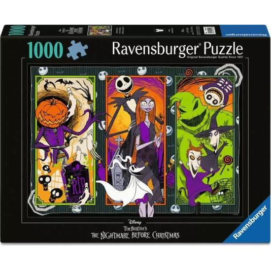Puzzle Ravensburger L'Étrange Noël De Monsieur Jack 1000 Pcs