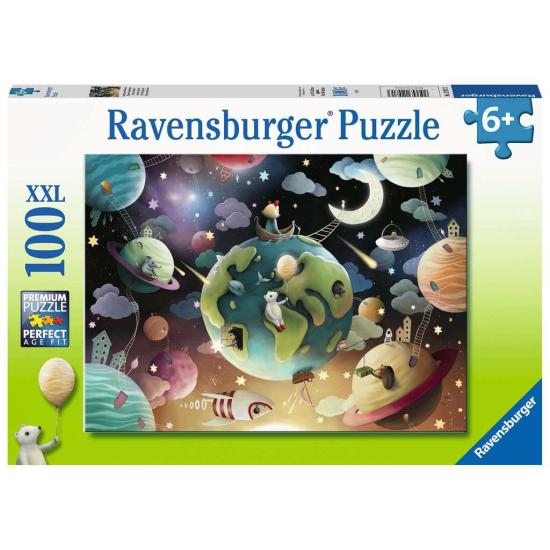 Ravensburger Puzzle Planètes Fantastiques XXL 100 pièces