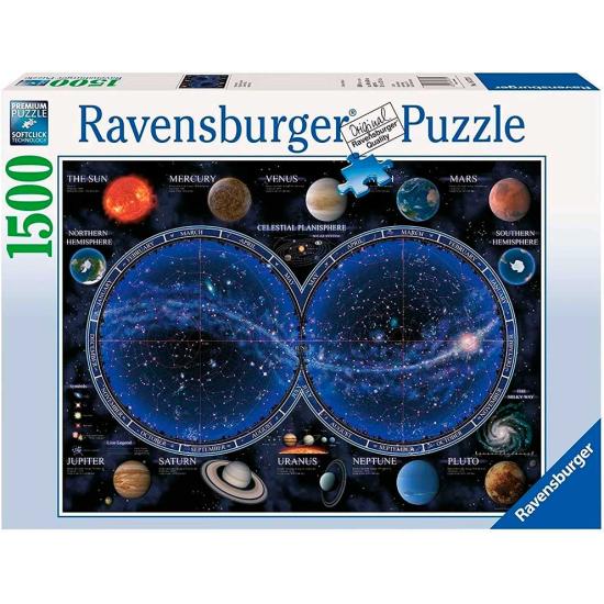 Ravensburger Puzzle Carte Planisphère Céleste 1500 Pièces
