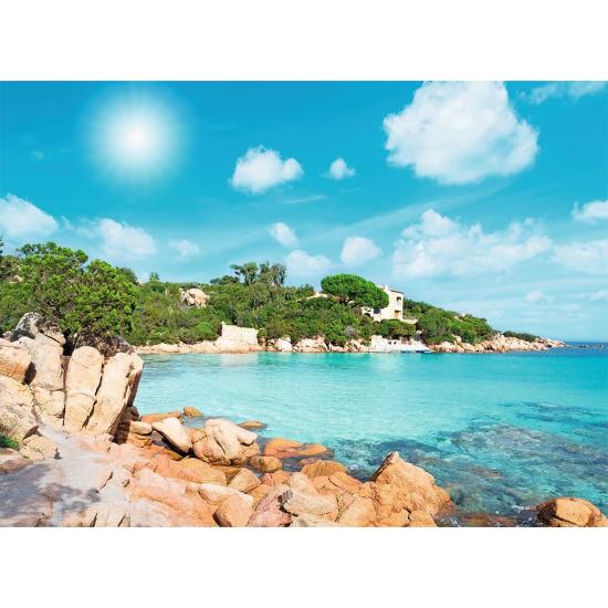 Puzzle Ravensburger Beach en Sardaigne 500 pièces