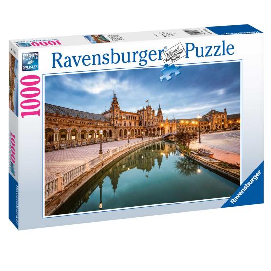 Puzzle Ravensburger Place d'Espagne, Séville de 1000 pièce