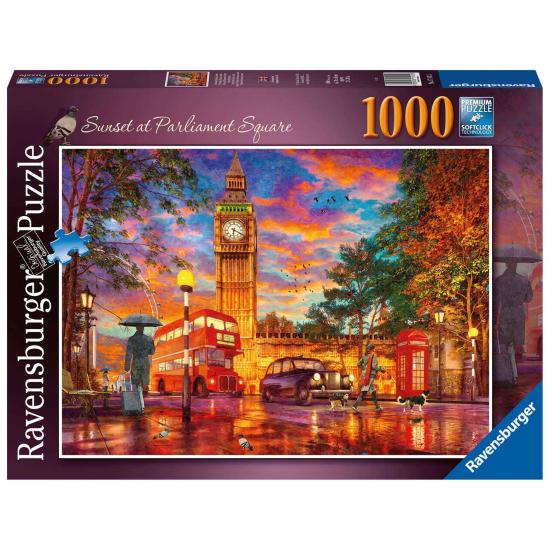 Ravensburger Londres Parlement Square Puzzle 1000 pièces