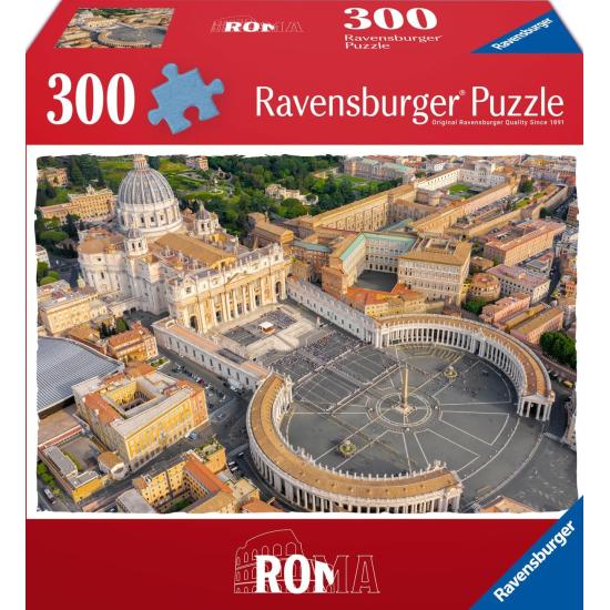 Puzzle Ravensburger Place Saint-Pierre, Rome 300 pièces