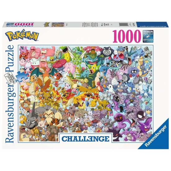 Ravensburger Pokemon Challenge Puzzle 1000 pièces