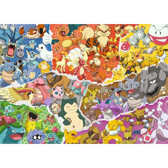 Ravensburger Pokemon Challenge Puzzle 1000 pièces