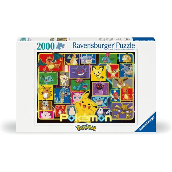Puzzle Ravensburger Pokemon 2000 pièces Puzzle Ravensburger Pokemon 2000 pièces