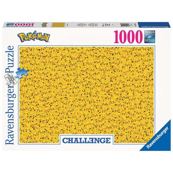 Puzzle Ravensburger Pokemon Pikachu Challenge 1000 Pcs