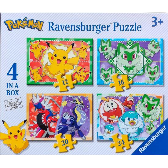 Puzzle Ravensburger Pokemon progressif 12+16+20+24 pcs