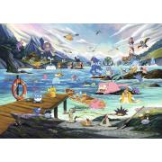 Puzzle Ravensburger Pokemon Vaporeon Et La Mer Tempérée 1000