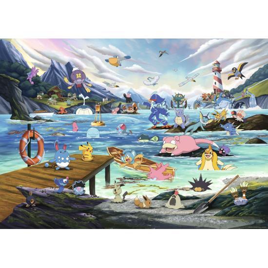 Puzzle Ravensburger Pokemon Vaporeon Et La Mer Tempérée 1000