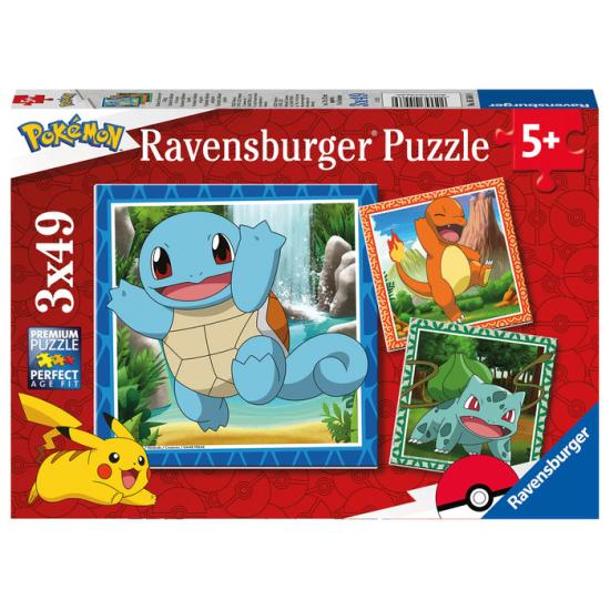 Puzzle Ravensburger Pokémon 3x49 pièces