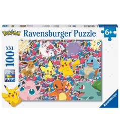 Ravensburger Puzzle Pokémon Ready for Battle XXL DE 100 P