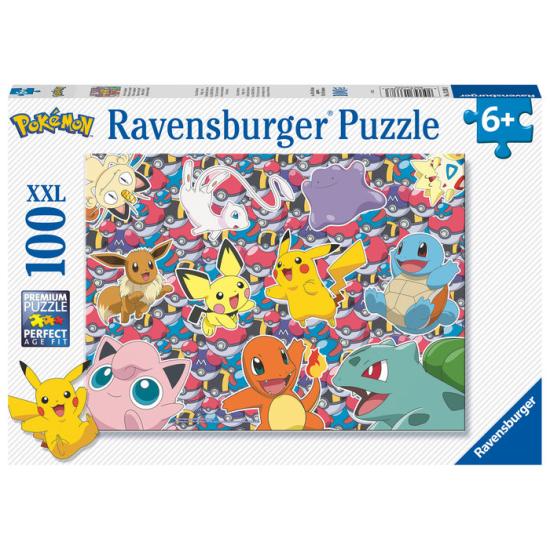 Ravensburger Puzzle Pokémon Ready for Battle XXL DE 100 P
