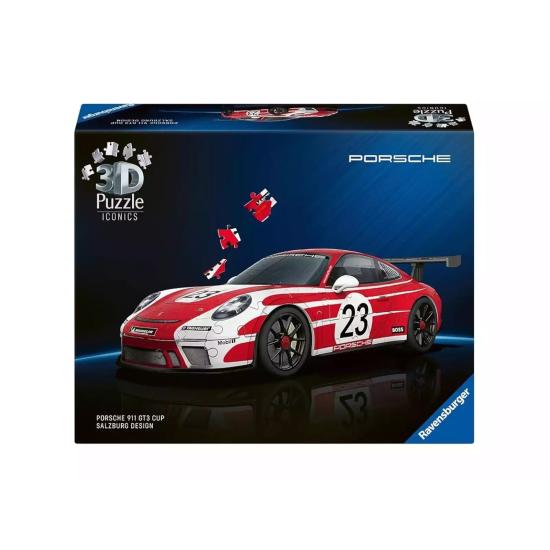 Puzzle Ravensburger Porsche 911 GT3 Cup Salzbourg 3D 108 pcs