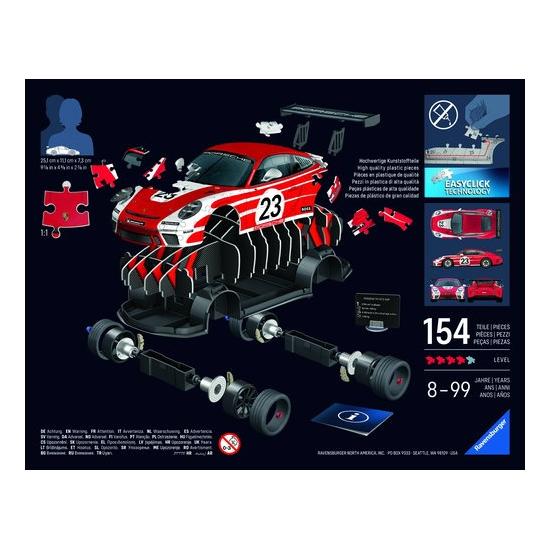 Puzzle Ravensburger Porsche 911 GT3 Cup Salzbourg 3D 108 pcs