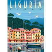 Puzzle Ravensburger Ligurie Carte Postale de 1000 pièce