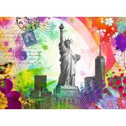 Puzzle carte postale Ravensburger New York 500 pièces
