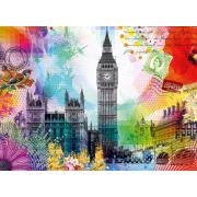 Ravensburger Puzzle Carte postale de Londres 500 pièces