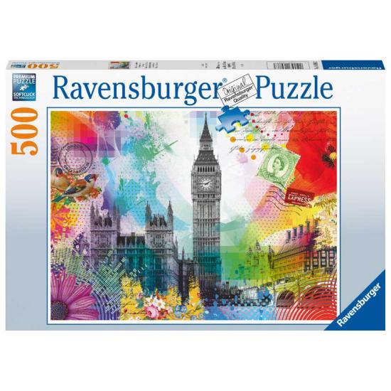 Ravensburger Puzzle Carte postale de Londres 500 pièces