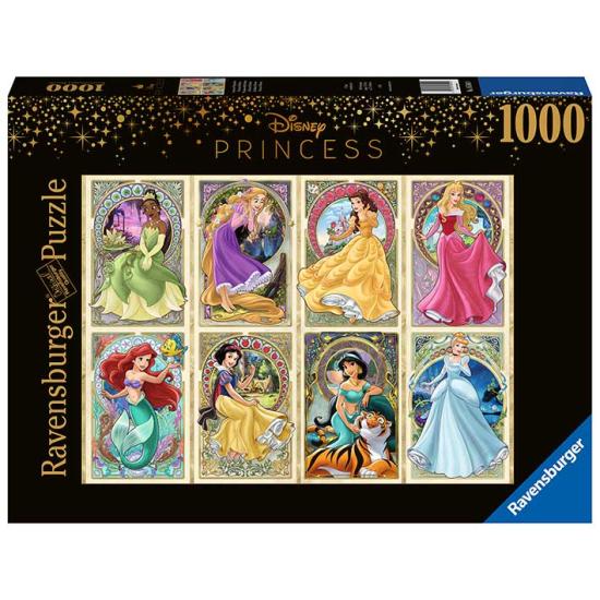Ravensburger Disney Princesses Art Nouveau Puzzle 1000 pièces