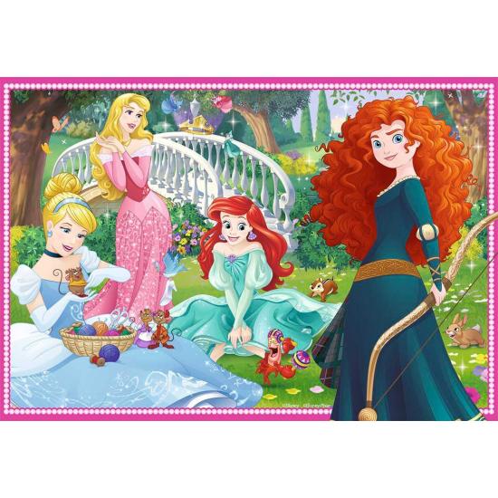 Puzzle Ravensburger Princesses Disney 2x12 pièces