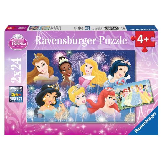 Puzzle Ravensburger Princesses Disney 2x24 pièces