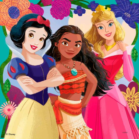 Puzzle Ravensburger Les Princesses Disney de 3x49 pièces